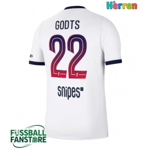 Paris Saint-Germain Mika Godts #22 Replik Auswärtstrikot 2026-27 Kurzarm